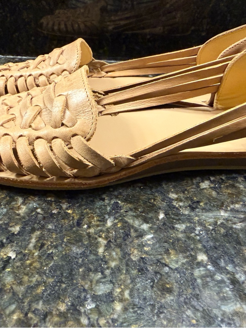 Nisolo Women's Tan Cutout Loafers - Picture 7 of 8
